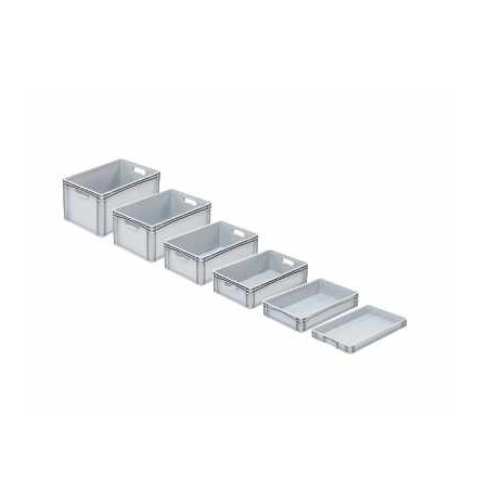 Bac Norme Europe plein 600x400x270 mm