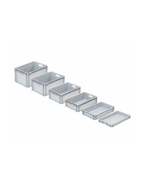 Bac Norme Europe plein 600x400x120 mm