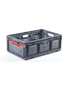 Bac Pliable Ajouré Gris 600x400x219 mm