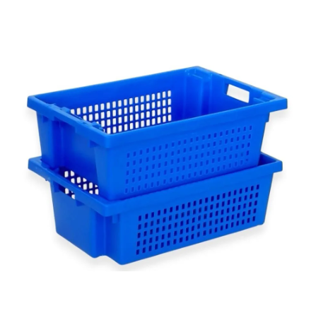 Bac fond plein et parois ajourées 600x400x200mm