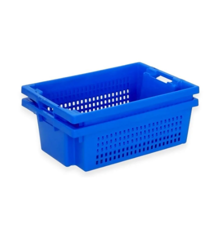 Bac fond plein et parois ajourées 600x400x200mm