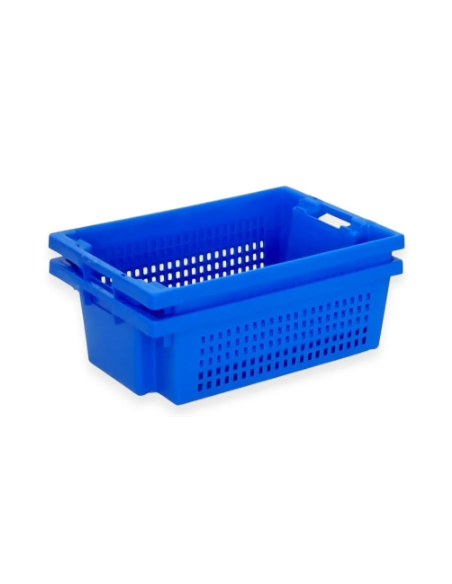 Bac fond plein et parois ajourées 600x400x200mm