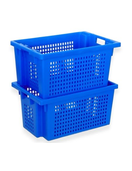 Bac fond plein et parois ajourées 600x400x300mm