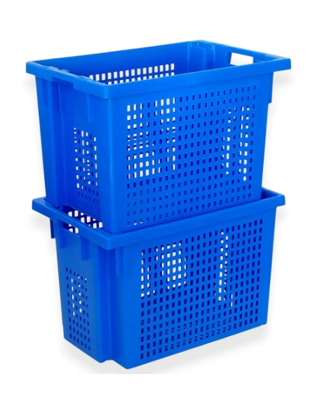 Bac plastique ajouré 600x400x400mm