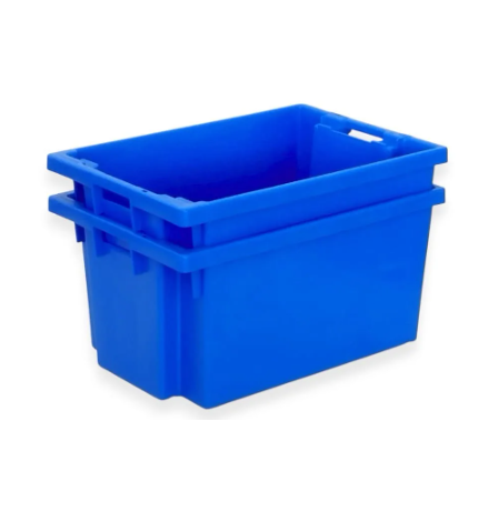 Bac plastique plein avec fond renforcé 600x400x300mm