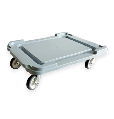 Chariot à roulettes avec couvercle 620x500mm