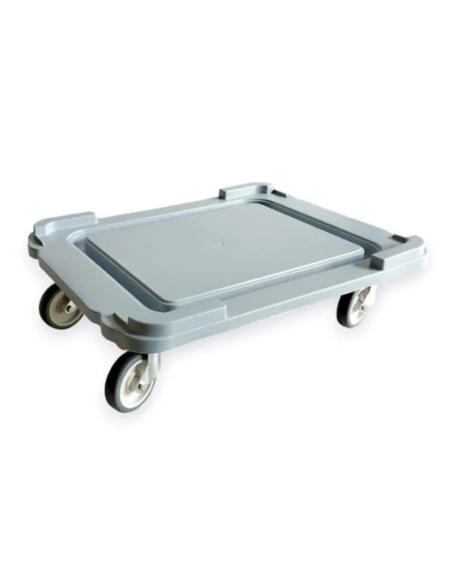 Chariot à roulettes avec couvercle 620x500mm