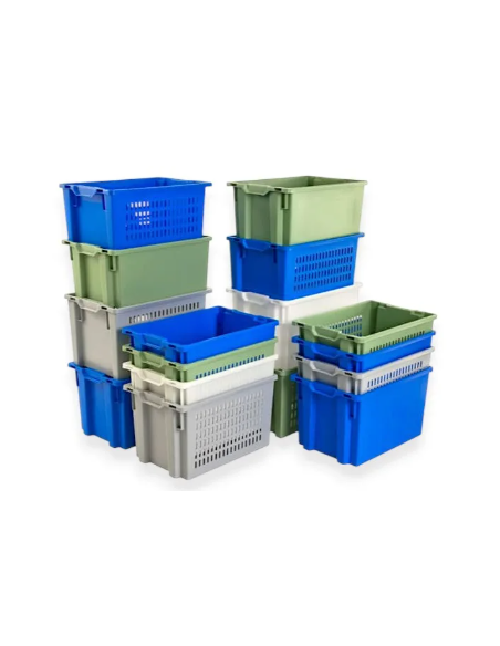 Bac plastique ajouré 600x400x350mm