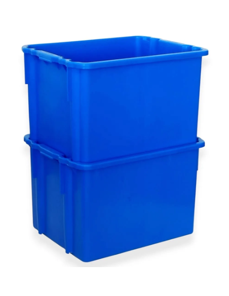 Bac plastique plein 620x500x403mm