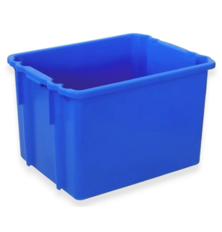 Bac plastique plein 620x500x403mm