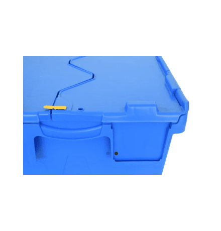 Scellé d’inviolabilité pour bacs à couvercles solidaires