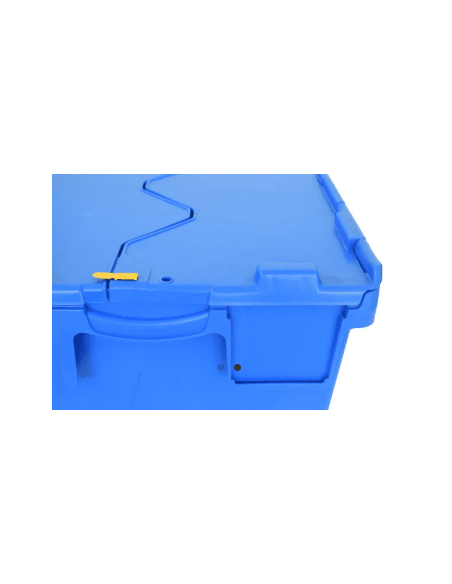 Scellé d’inviolabilité pour bacs à couvercles solidaires