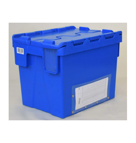 Bac avec couvercles solidaires 400x300x265mm