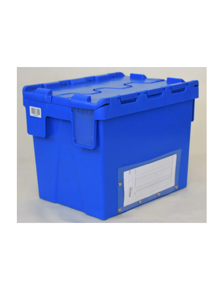 Bac avec couvercles solidaires 400x300x265mm