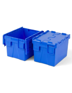 Bac avec couvercles solidaires 400x300x265mm