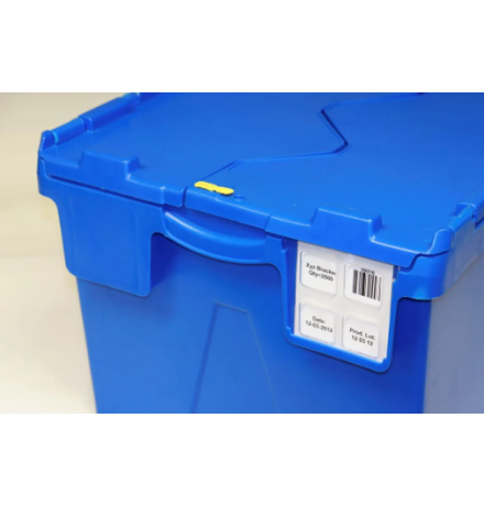 Bac avec couvercles solidaires 600x400x265mm
