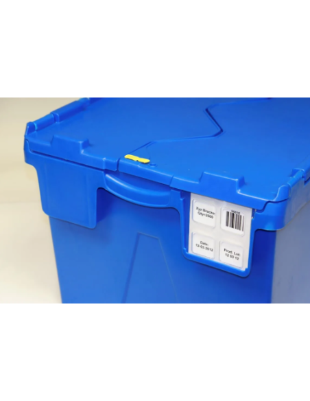 Bac avec couvercles solidaires 600x400x265mm