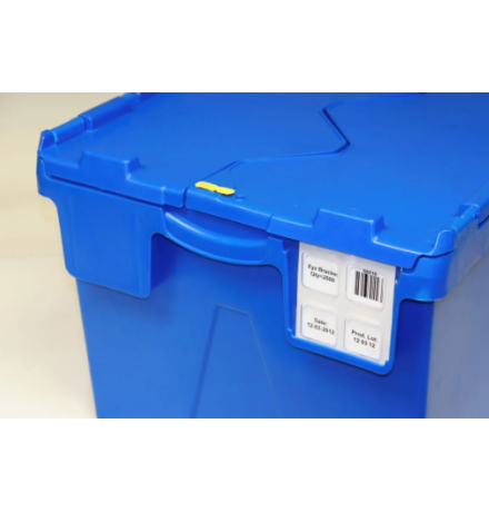 Bac avec couvercles solidaires 600x400x365mm