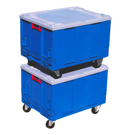 Couvercle pour bacs 800x600 mm