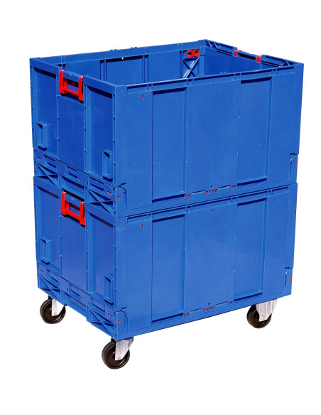 Bac pliable sans fond (réhausse) 800x600x465mm