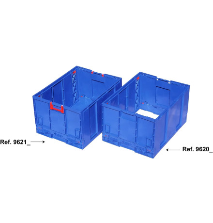 Bac pliable sans fond (réhausse) 800x600x465mm