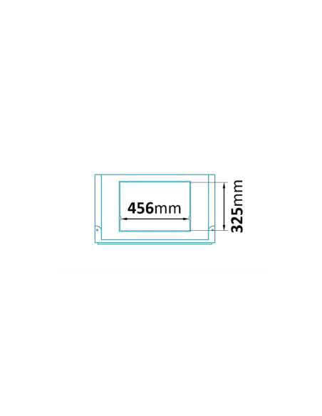 Bac plastique pliable avec portes pour picking 800x600x465mm