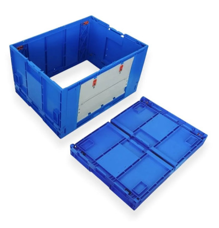 Bac pliable sans fond et avec portes (réhausse) 800x600x465mm