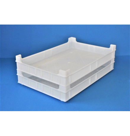 Bac plein avec grandes réhausses 600x400x92mm