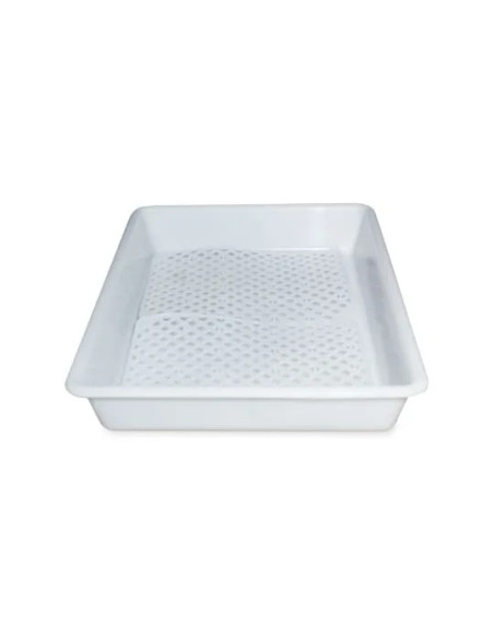 Bac plastique emboîtable avec grille 540x380x80mm