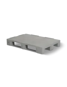 Palette plastique hygiénique 1200 x 800 - Plateau plein - 3 semelles