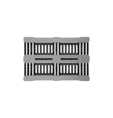 Europalette hygiénique H1 1200 x 800 avec bord sans tétons de centrage