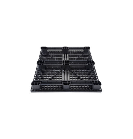Palette plastique médium 1200 x 1200 - Plateau ajouré - 3 semelles