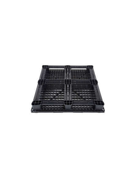 Palette plastique médium 1200 x 1200 - Plateau ajouré - 6 semelles