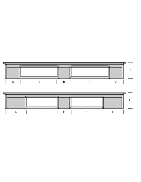 Palette plastique médium 1140 x 1140 - Plateau ajouré - 6 semelles