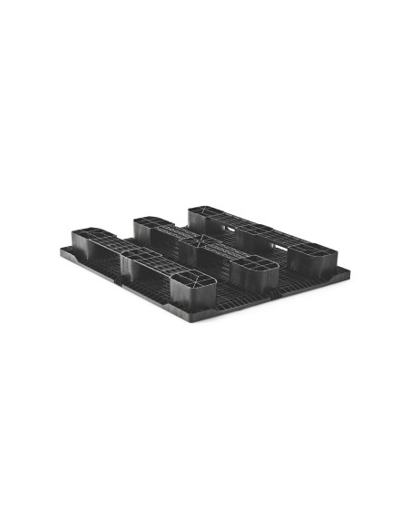 Palette plastique lourde 1300 x 1100 - Plateau plein - 3 semelles