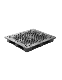 Palette plastique lourde 1300 x 1100 - Plateau ajouré - 6 semelles
