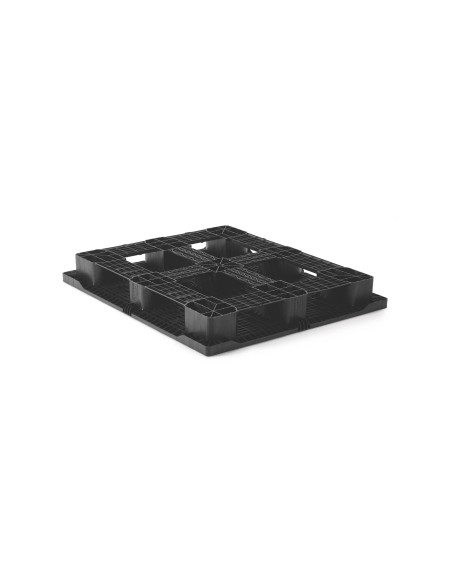 Palette plastique lourde 1300 x 1100 - Plateau ajouré - 6 semelles