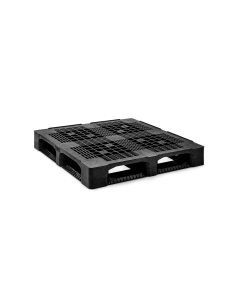 Palette plastique lourde 1100 x 1100 - Plateau ajouré - 6 semelles