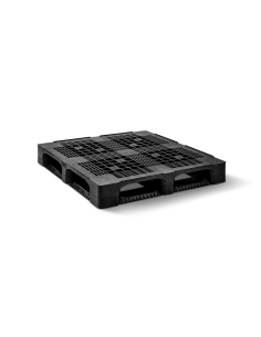 Palette plastique lourde 1140 x 1140 - Plateau ajouré - 6 semelles