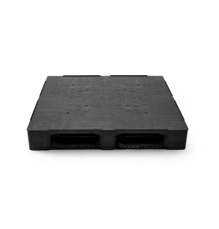 Palette plastique lourde 1140 x 1140 - Plateau plein - 6 semelles