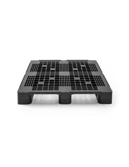 Palette plastique lourde 1200 x 1200 - Plateau ajouré - 3 semelles