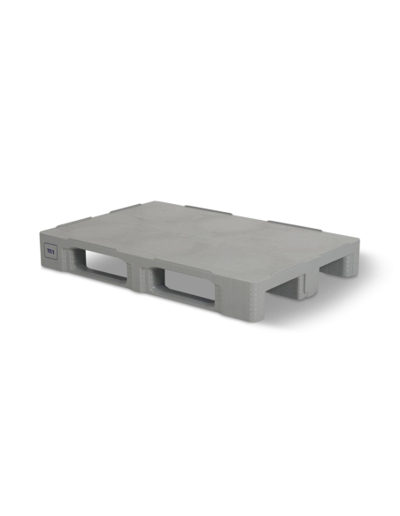 Palette alimentaire lourde 1200 x 800 - Plateau plein - 3 semelles