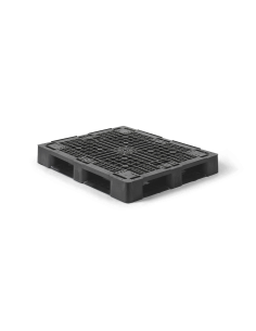 Palette plastique lourde 1200 x 1000 - Plateau ajouré - 6 semelles