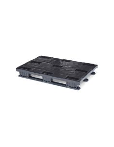 Palette plastique légère 1200 x 800 - Plateau plein - 3 semelles