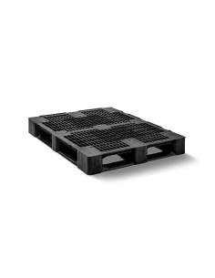 Palette plastique médium 1200 x 1000 - Plateau ajouré - 5 semelles