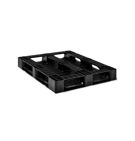 Palette plastique médium 1200 x 1000 - Plateau ajouré - 5 semelles