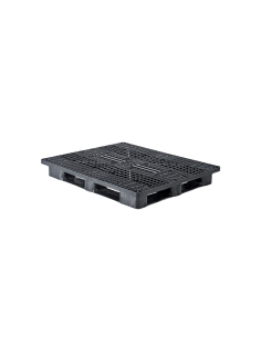 Palette plastique 1300 × 1100 - Plateau ajouré - 5 semelles