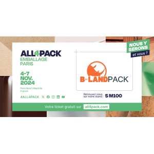 SALON ALL 4 PACK EMBALLAGE PARIS, DU 04 AU 07 NOVEMBRE 2024