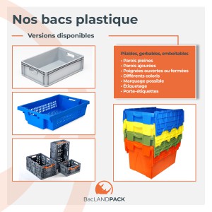 SPÉCIAL BACS PLASTIQUE