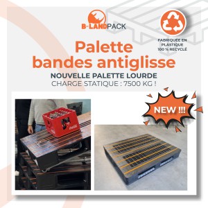 EXCLUSIVITÉ : PALETTE AVEC BANDES ANTIGLISSE